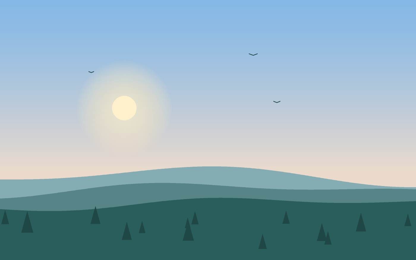 Landschapsillustratie