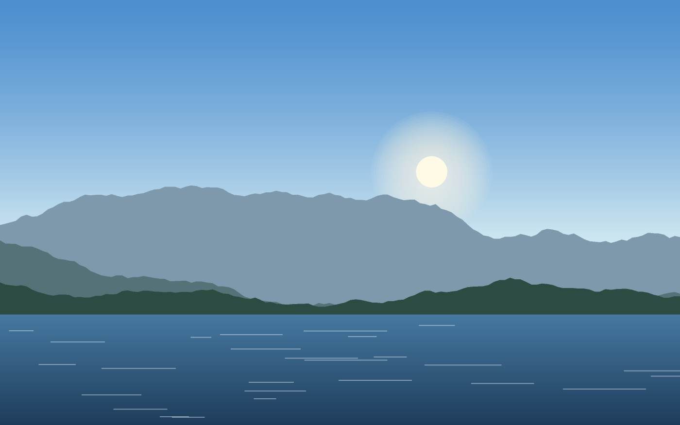 Landskabsillustration