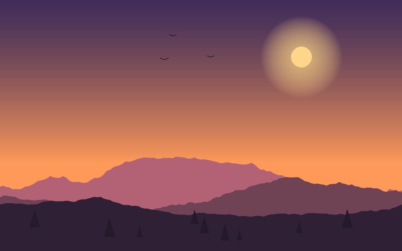 Illustration de paysage