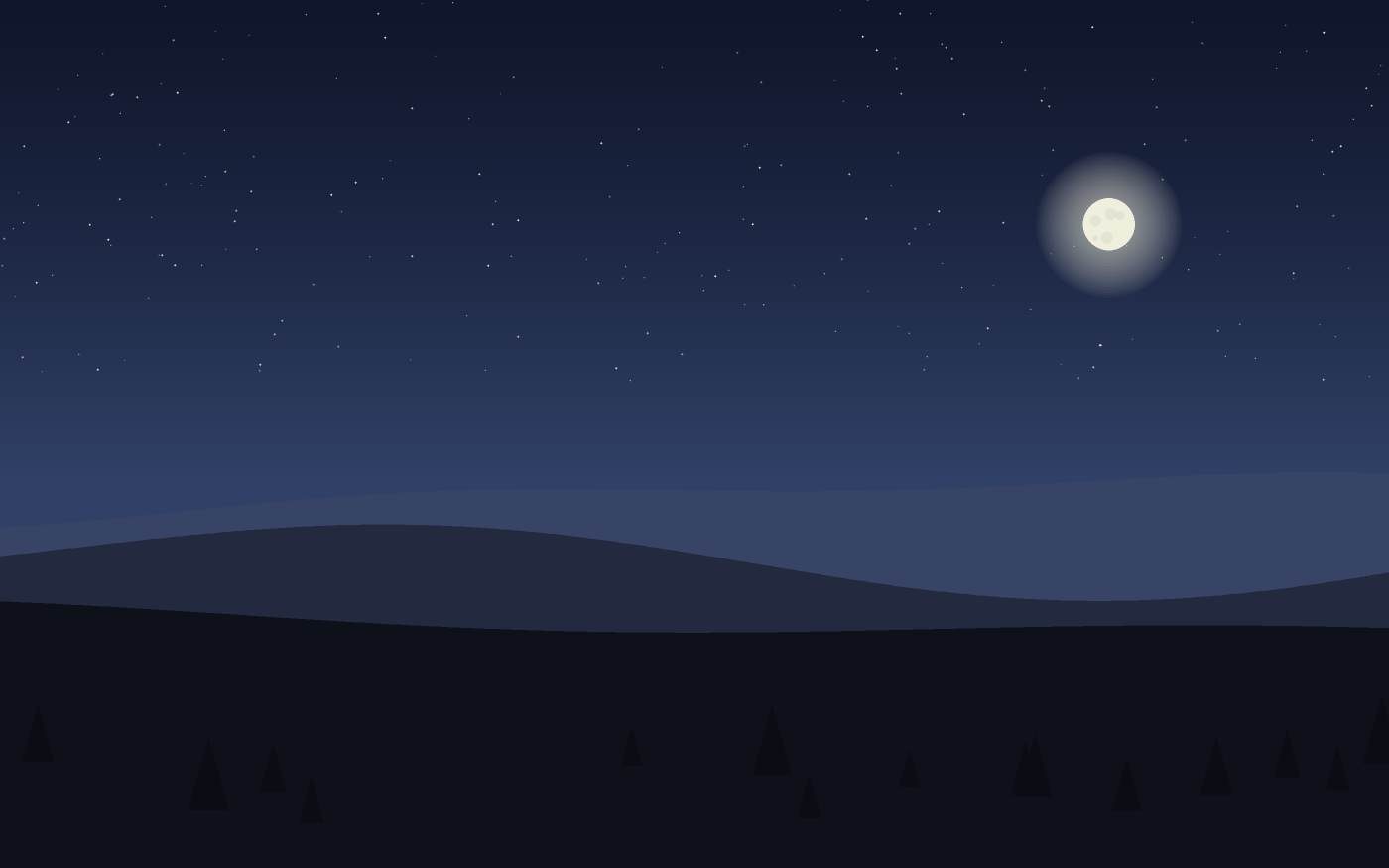 Illustrazione di un paesaggio