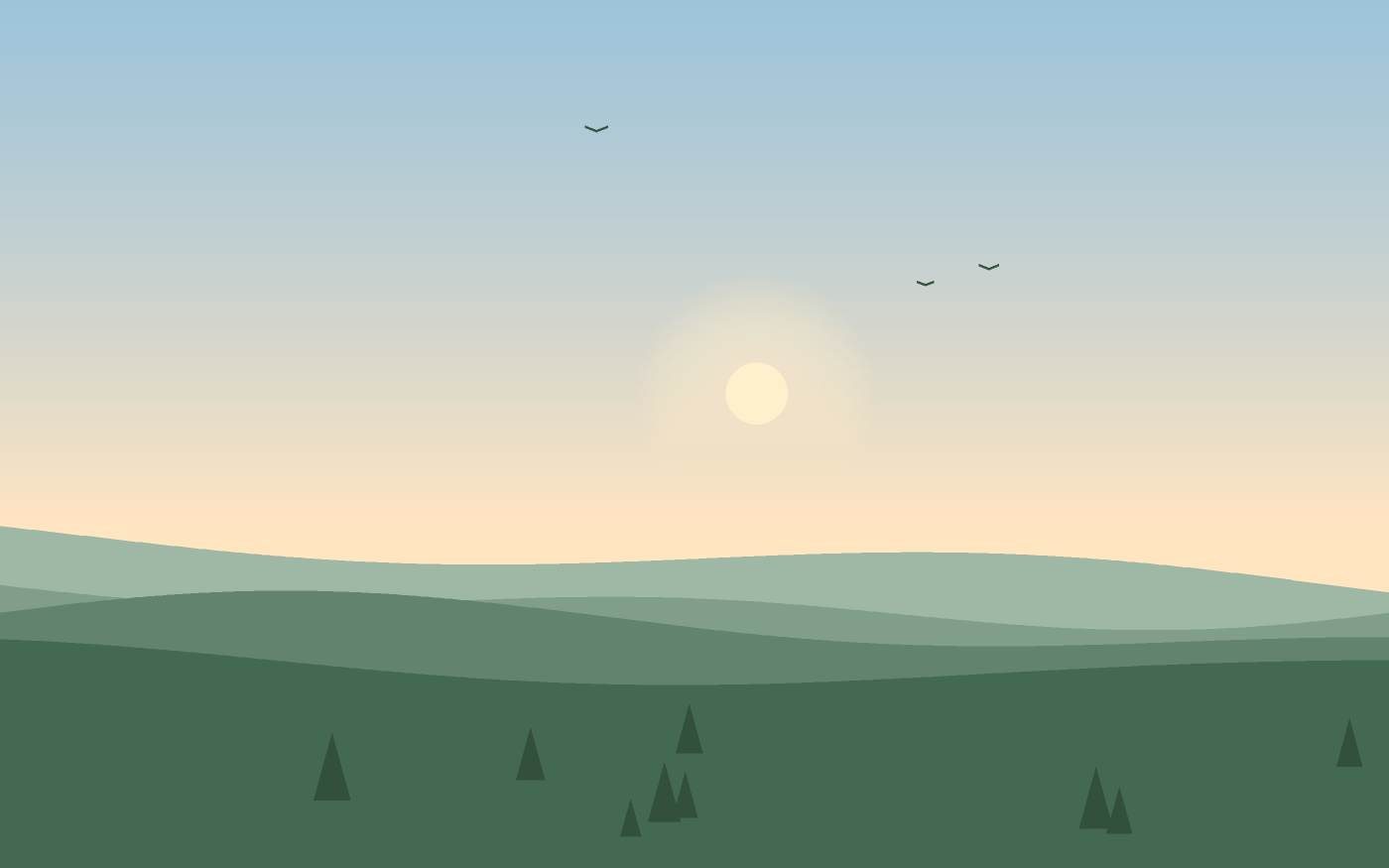 Landskapsillustration