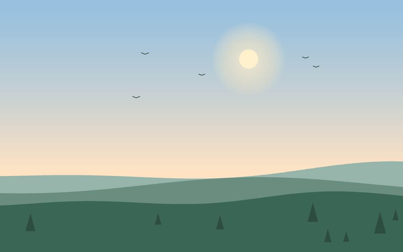 Landscape illustration