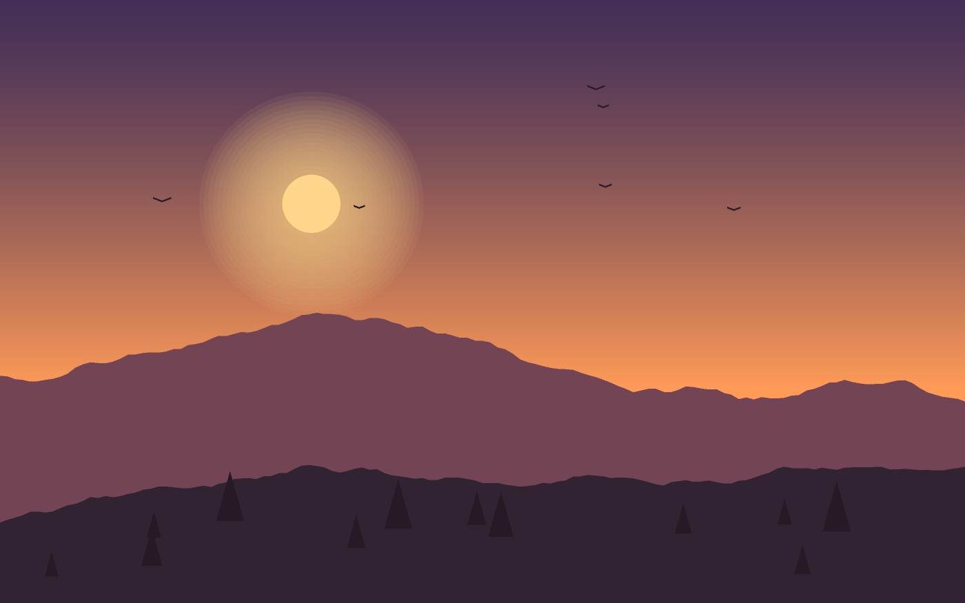 Landscape illustration